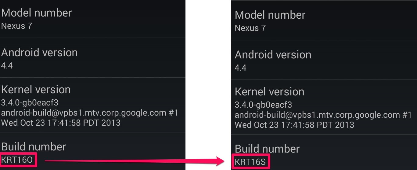 Nexus 7 2013 Kitkat 4 4は Krt16o から Krt16s になったけど 気になるクラウドプリントのバグは 学習メモ帳 生活雑記